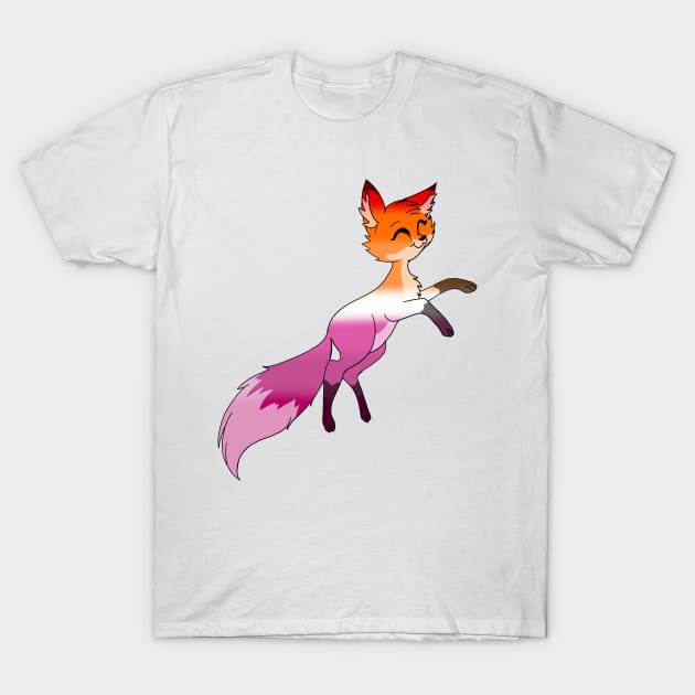 Lesbian Foxy T-Shirt by The Little Witch's Attic